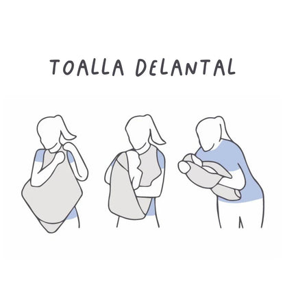 Toalla Delantal - Globos | Algodones