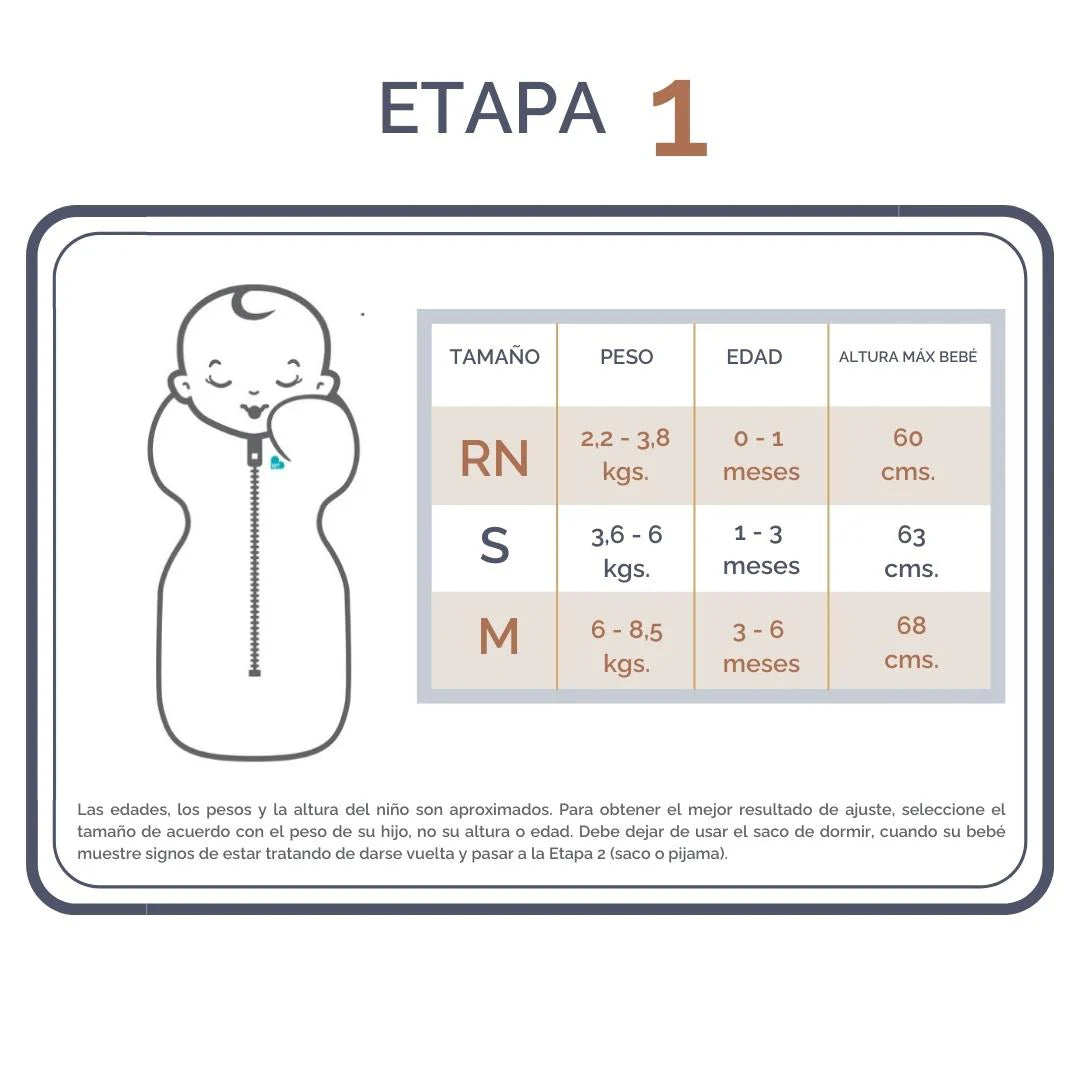 Swaddle UP™ Etapa 1 TOG 1.0 - Oat | Love To Dream