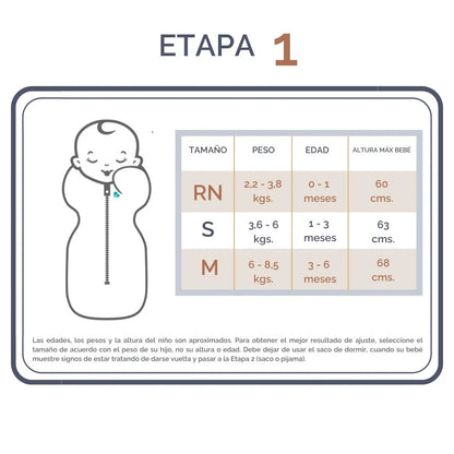 Swaddle UP™ Etapa 1 TOG 1.0 - Oat | Love To Dream
