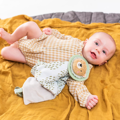 Mantita de León con Portachupete | Taf Toys