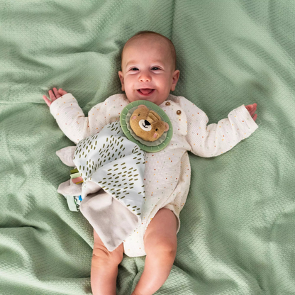 Mantita de León con Portachupete | Taf Toys