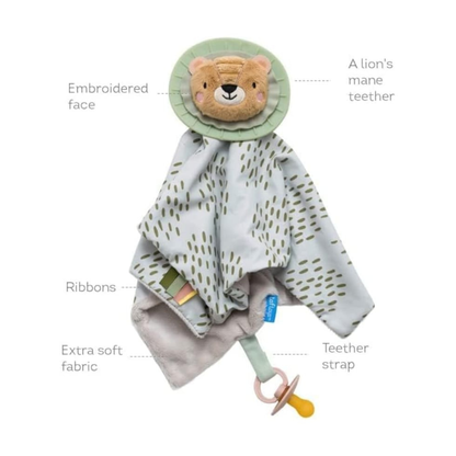 Mantita de León con Portachupete | Taf Toys