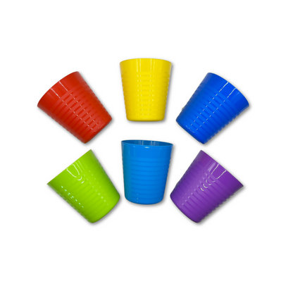 Set de 6 Vasos de Colores | The Baby Nation