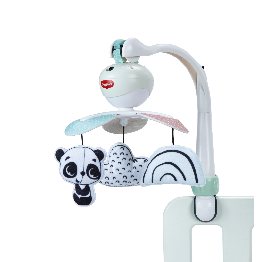 Móvil Take Along Black & White Decor | Tiny Love