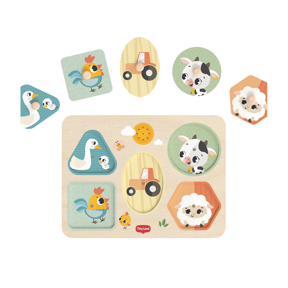 Mi Primer Puzzle - Farmers Fun Day | Tiny Love