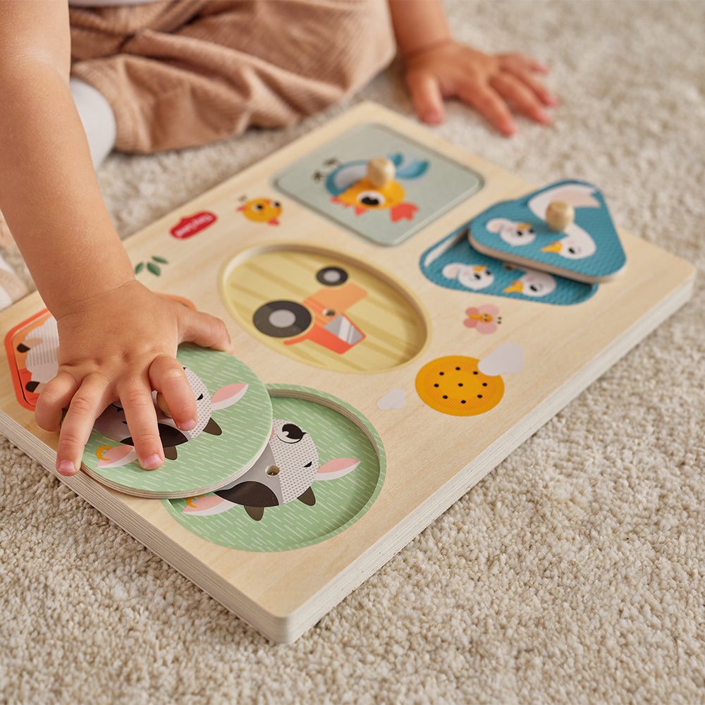 Mi Primer Puzzle - Farmers Fun Day | Tiny Love