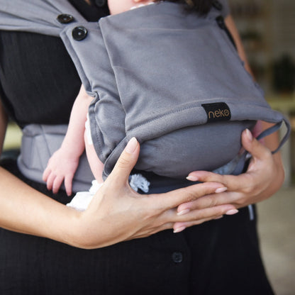 Portabebé Ergonómico Neko Tiny - Gris | Neko