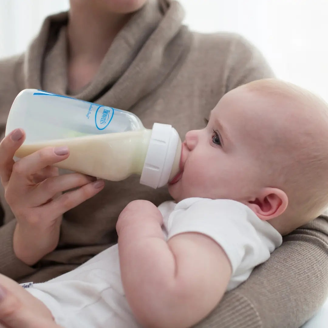 Pack de 3 Mamaderas Anticólicos Boca Ancha Options+  270ml | Dr. Brown's