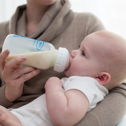 Pack de 3 Mamaderas Anticólicos Boca Ancha Options+  270ml | Dr. Brown's