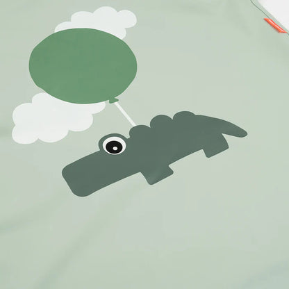 Delantal Impermeable - Happy Clouds - Verde