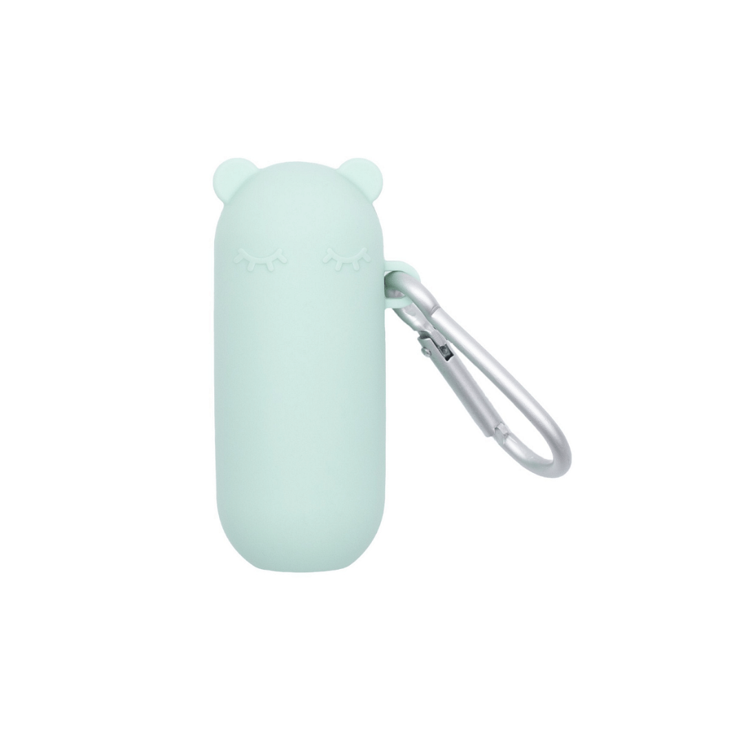 Bombilla in a Bear Mint Takeaway Box