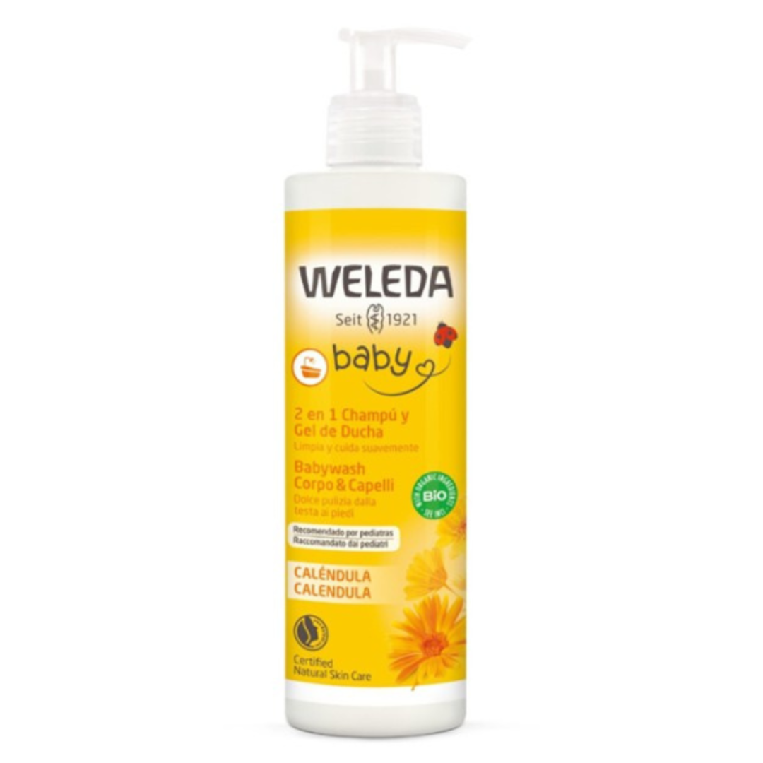 Shampoo y Gel de Ducha de Caléndula | Weleda