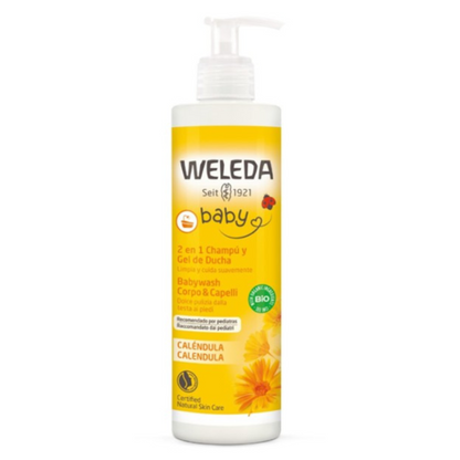 Shampoo y Gel de Ducha de Caléndula | Weleda
