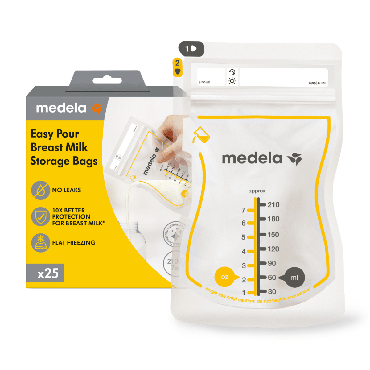 Bolsas para Leche Materna Easy Pour | Medela