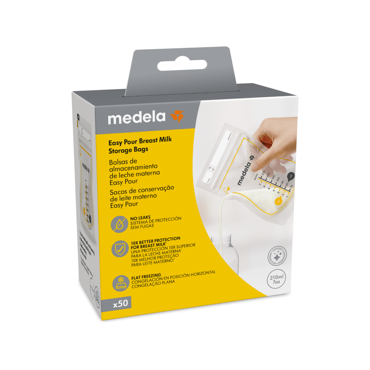 Bolsas para Leche Materna Easy Pour | Medela