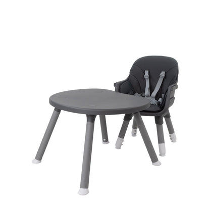 Silla de Comer Baby Desk 4 en 1 - Gris | Bebesit