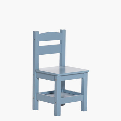 Pack Kids 1 Mesa 2 sillas Olivia Blanco/Celeste - Form Design