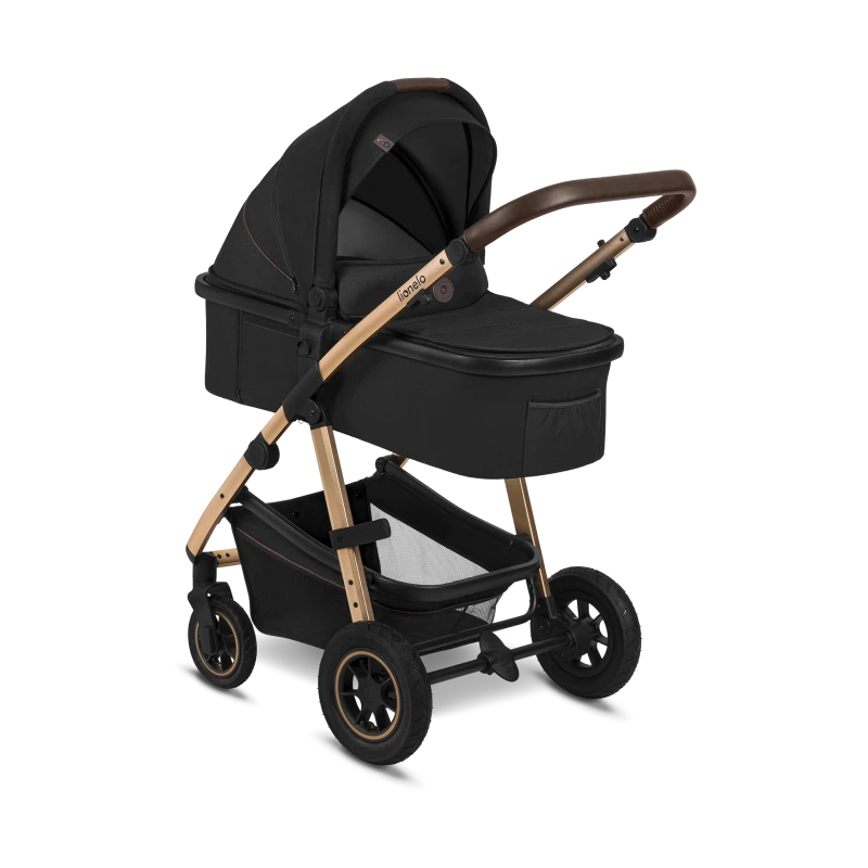 Coche Travel System 3 en 1 Amber - Black Silver | Lionelo