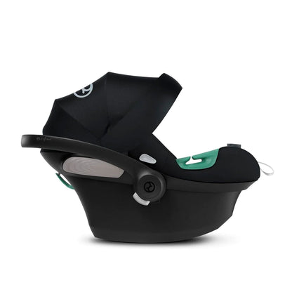 Travel System: Coche Beezy + Silla Aton S2 + Base - Moon Black