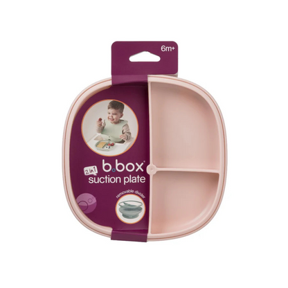 Plato con Ventosa 2 en 1 - Blush | b.box