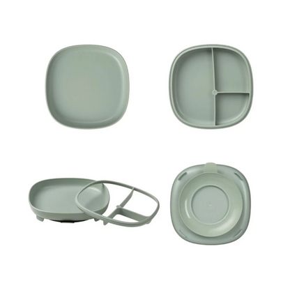 Plato con Ventosa 2 en 1 - Sage | b.box