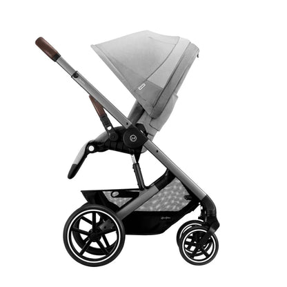 Travel System: Balios S Lux 3.0 + Silla Aton G + Base G -  Lava Grey