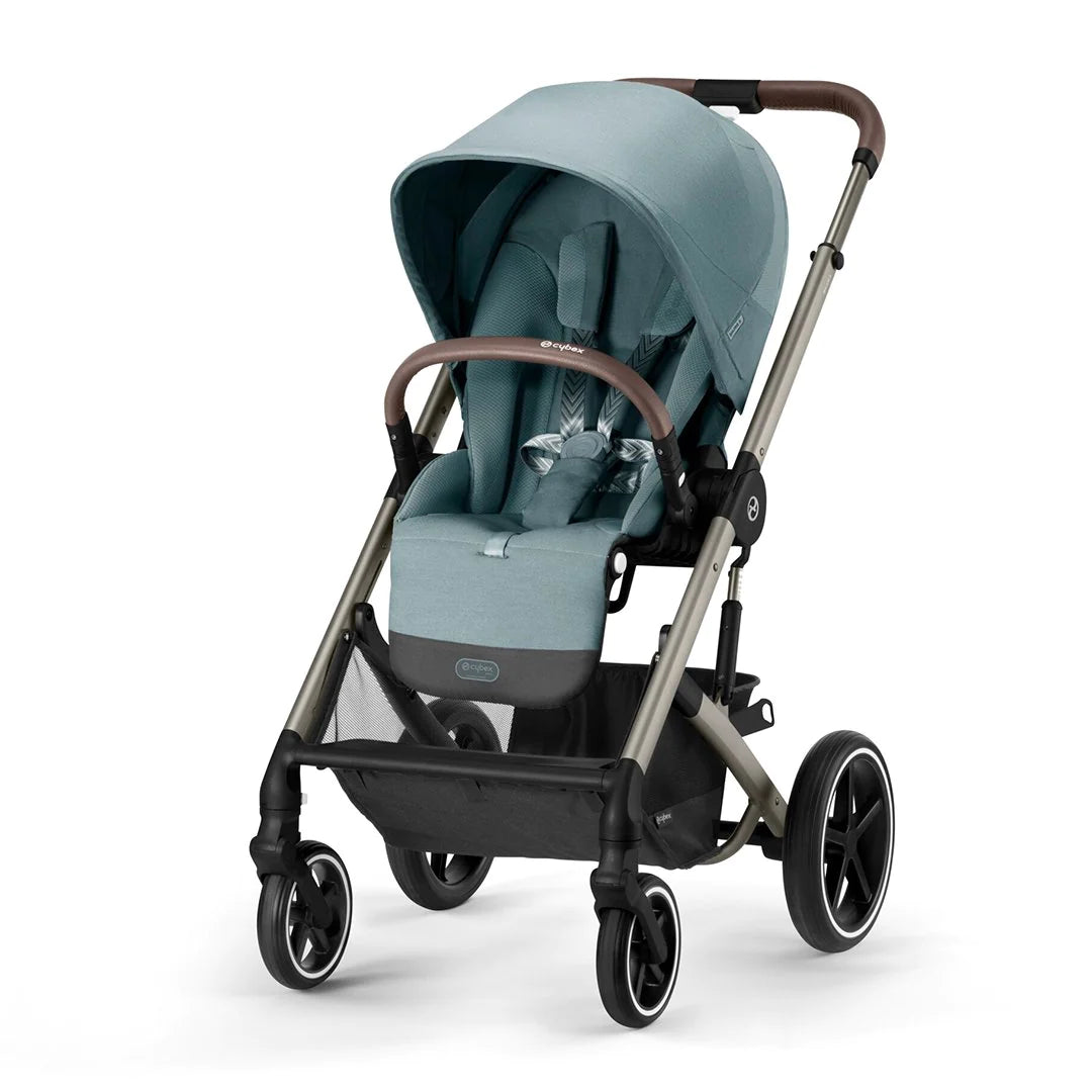 Travel System: Balios S Lux 3.0 + Silla Aton S2 + Base - Sky Blue