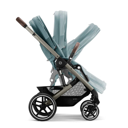 Travel System: Balios S Lux 3.0 + Silla Aton S2 + Base - Sky Blue