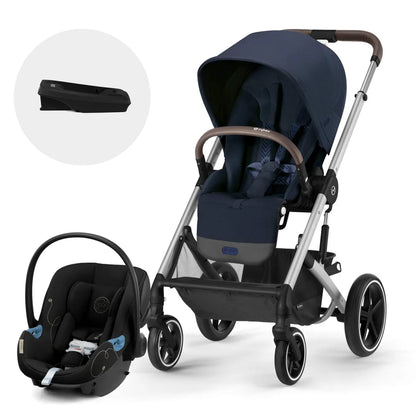 Travel System: Balios S Lux 3.0 + Silla Aton G + Base G - Ocean Blue