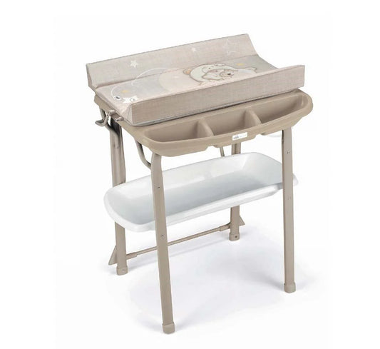 Bañera Mudador Aqua Spa - Oso Luna Beige