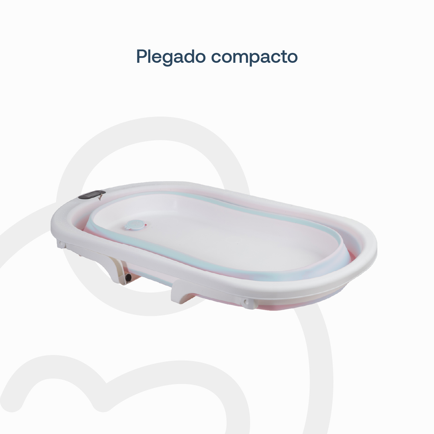 Bañera Jelly con Hamaca - Rosa | Bebesit