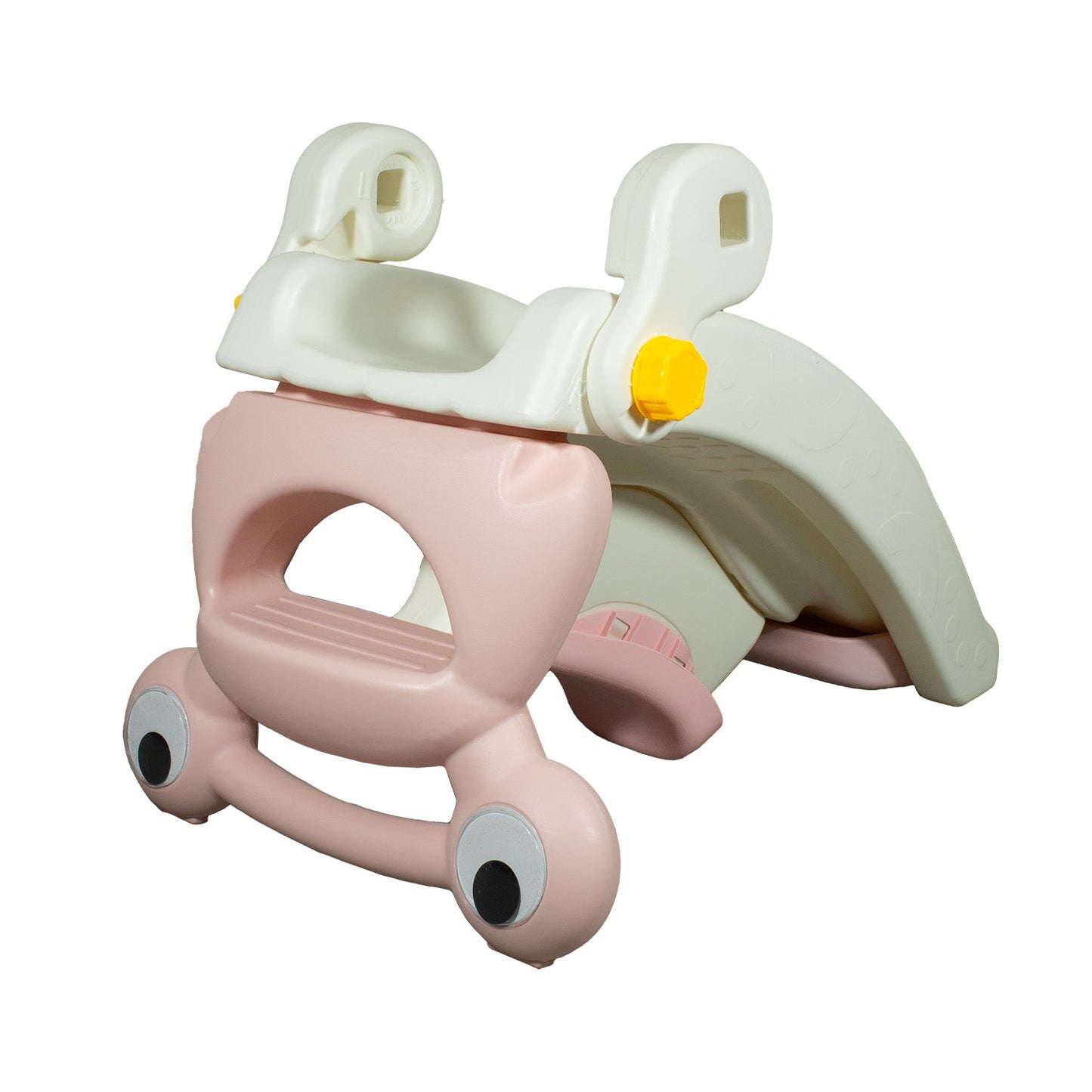 Balancín Resbalín Tobogán 2 en 1 - Rosa | Bebesit