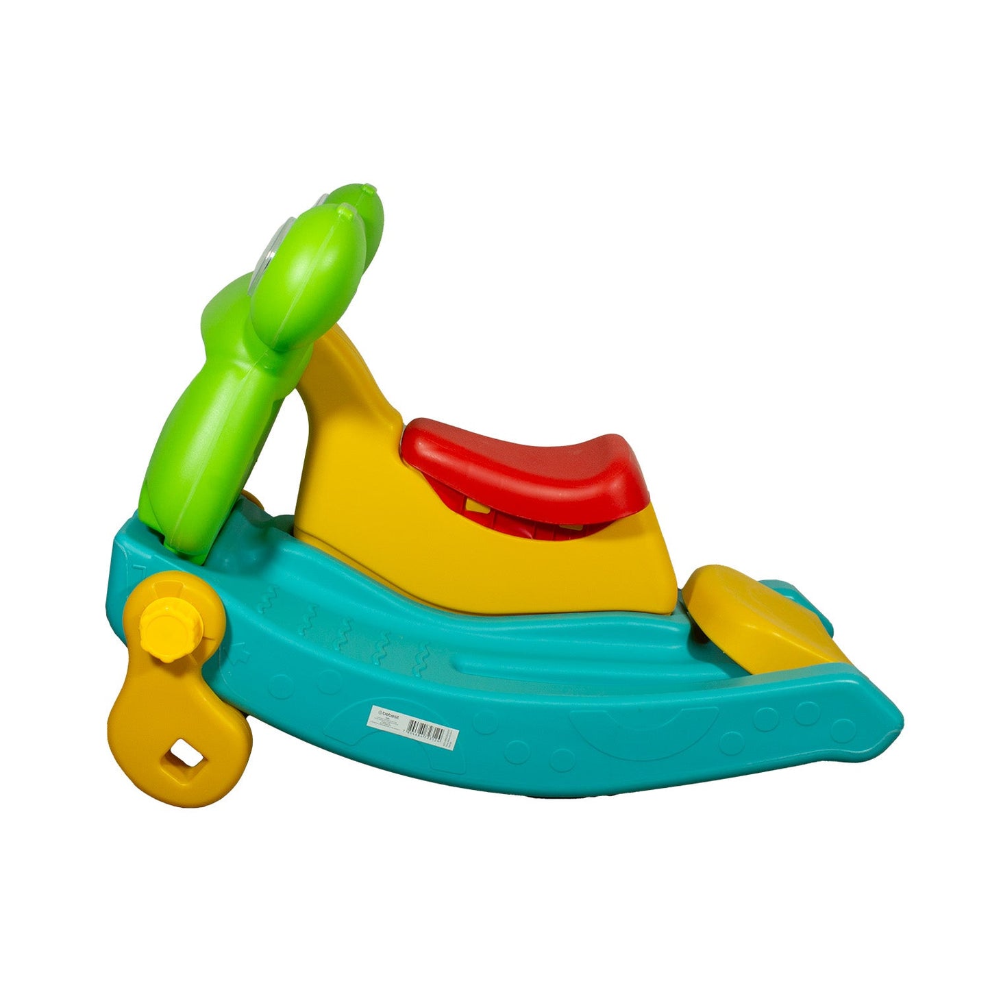 Balancín Resbalín Tobogán 2 en 1 - Verde | Bebesit