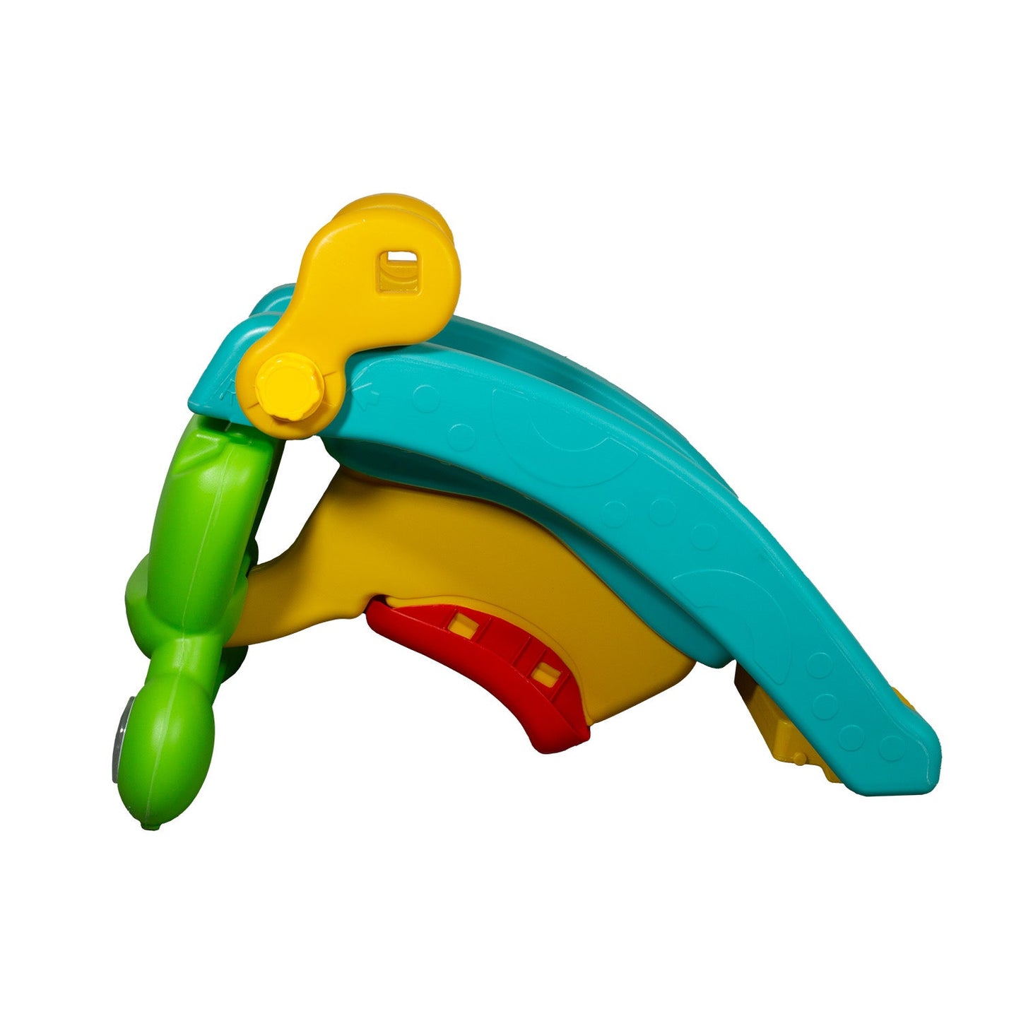 Balancín Resbalín Tobogán 2 en 1 - Verde | Bebesit