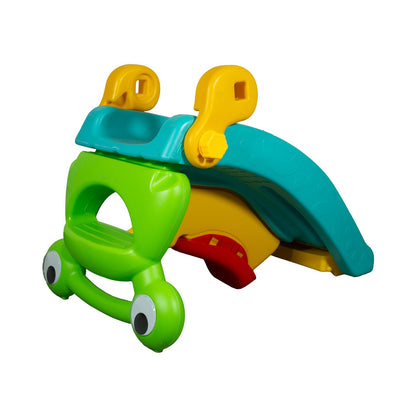 Balancín Resbalín Tobogán 2 en 1 - Verde | Bebesit