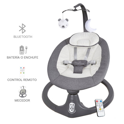 Silla Nido Baby Swing - Gris | Bebesit