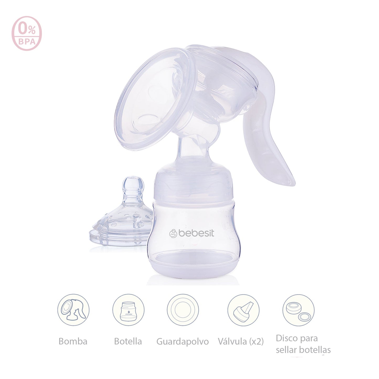Extractor de Leche Manual Magic Easy | Bebesit