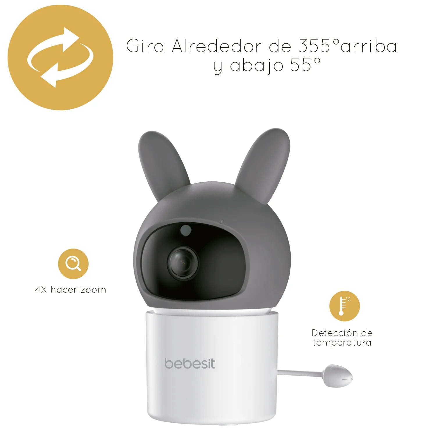 Monitor Cámara SmartGuard Pro 2.0 con Pantalla de 4,3