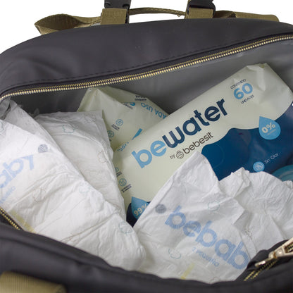 Mochila Maternal Premium - Black Gold | Bebesit