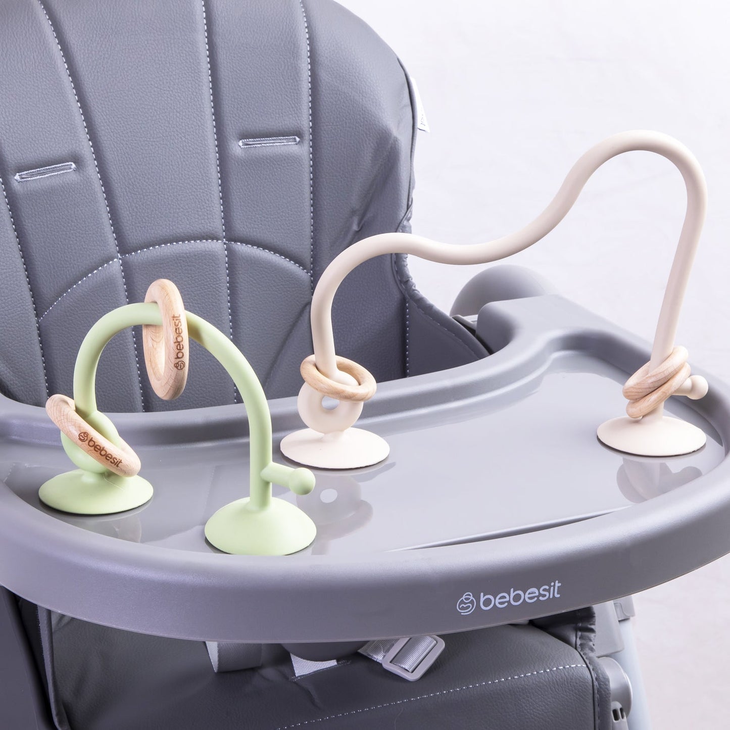 Juego Puzzle para Silla de Comer Montessori - Beige | Bebesit