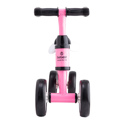 Bicicleta Aprendizaje 4 Ruedas XT02 - Rosa | Bebesit