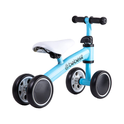 Bicicleta Aprendizaje 4 Ruedas XT02 - Azul | Bebesit