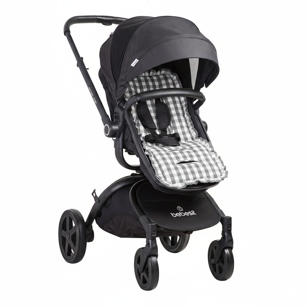 Cojín Universal para Coche de Paseo - Gris | Bebesit