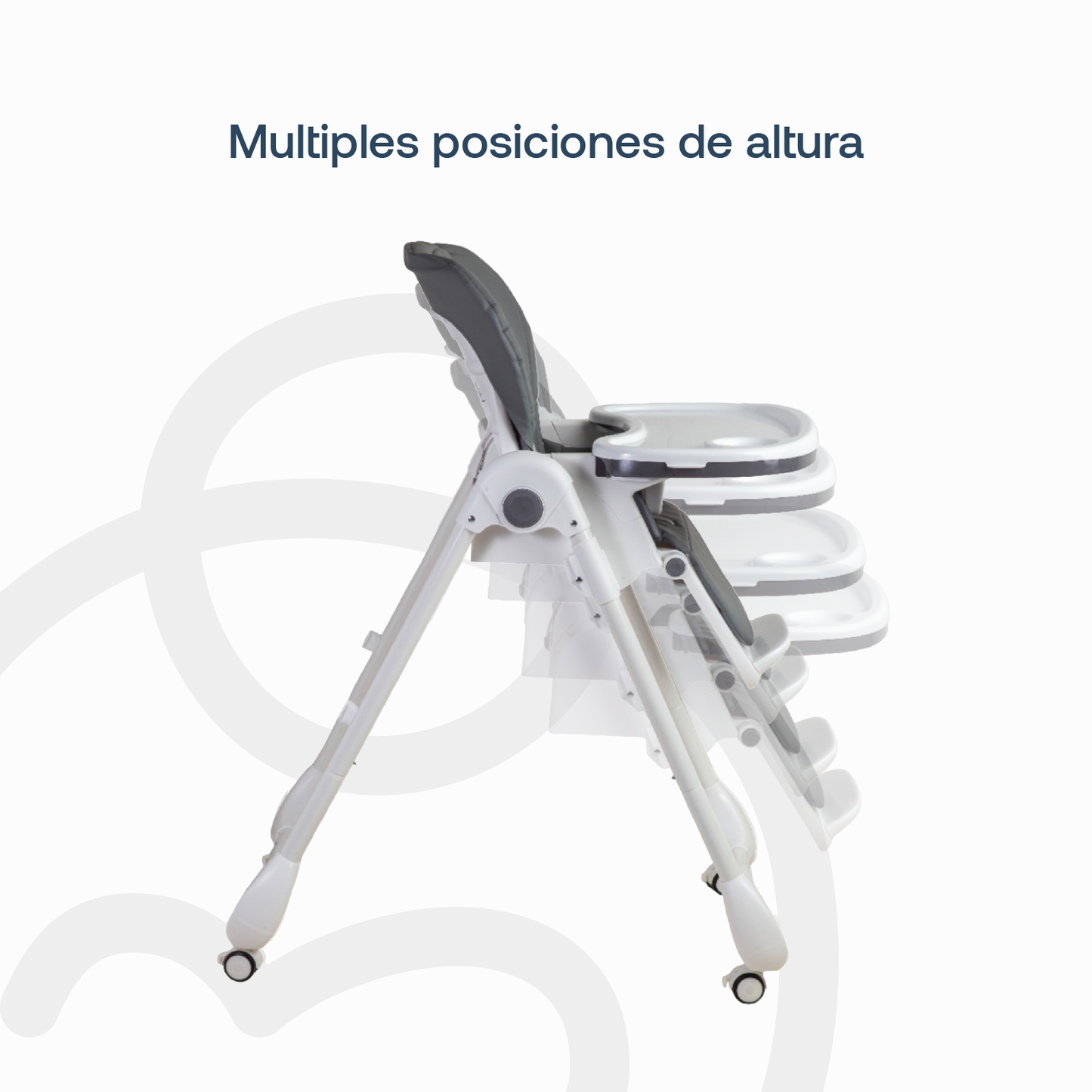 Silla de Comer EasyFeed - Gris | Bebesit