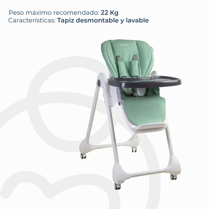 Silla de Comer EasyFeed - Verde | Bebesit