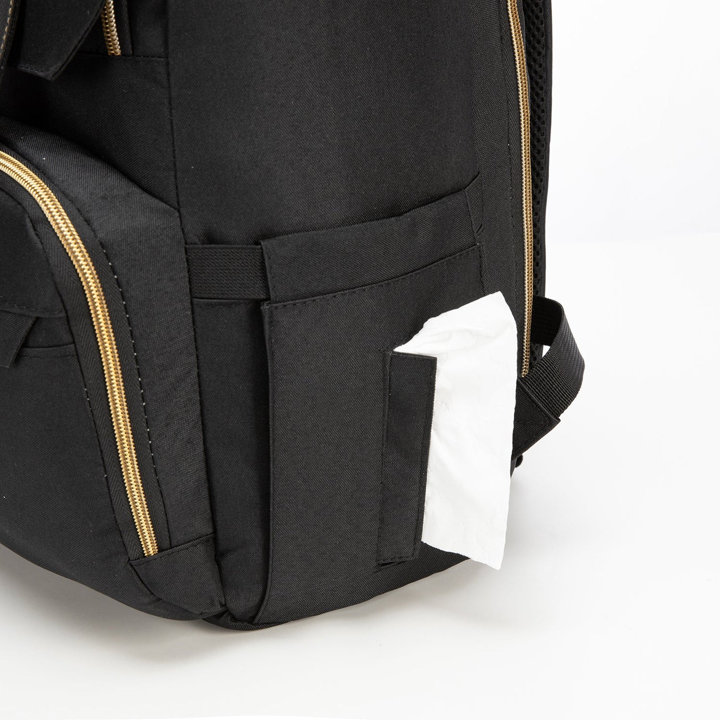 Mochila Maternal Premium - Black Gold | Bebesit