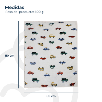 Saco con Broche Ultra Soft - Auto - Beige | Bebesit