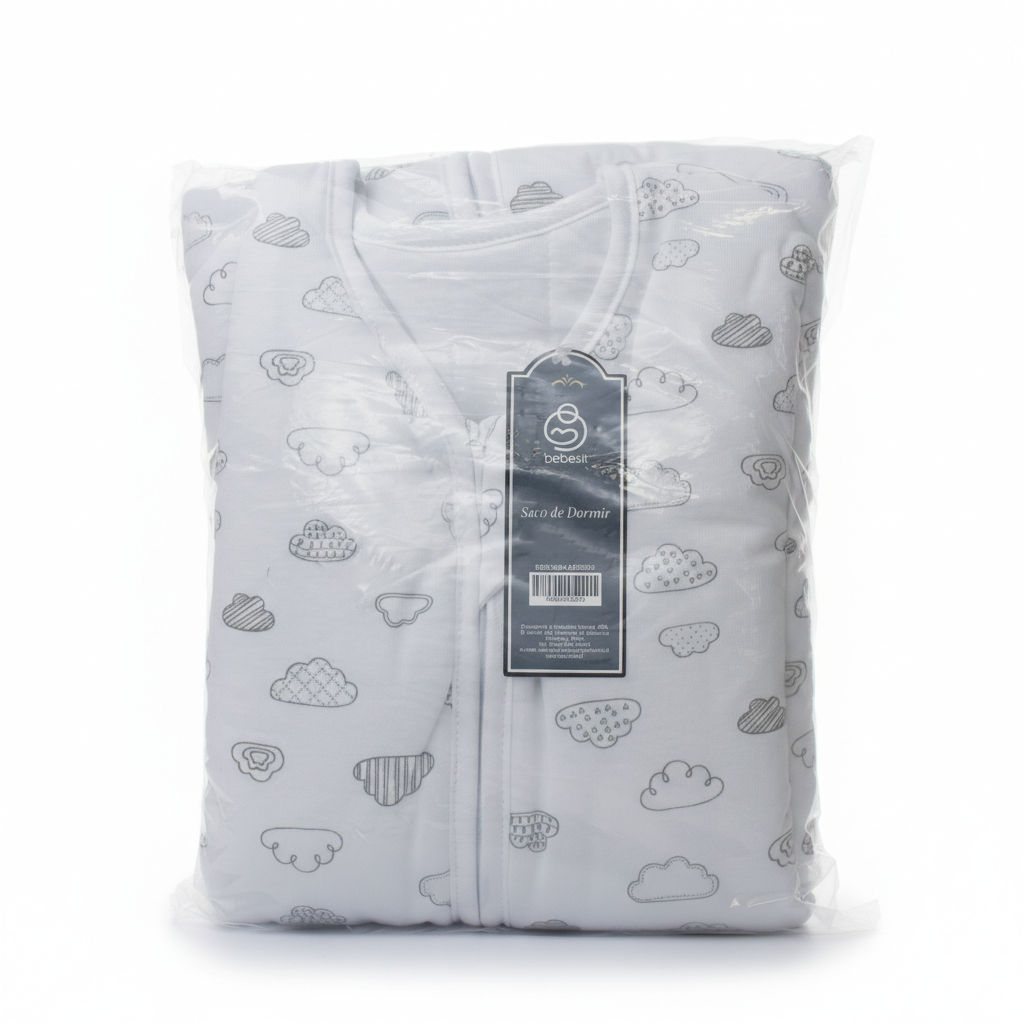 Pijama Suave para Bebés - Nubes | Bebesit