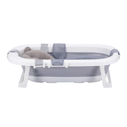 Bañera Plegable con Cojín y Reductor - Gris | Bebesit