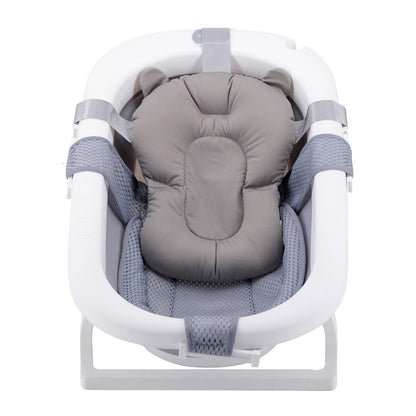 Bañera Plegable con Cojín y Reductor - Gris | Bebesit